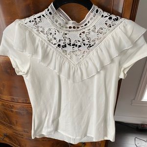Ted Baker T-shirt with lace detail